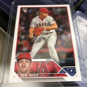 Ben Joyce Rookie RC 2023 Topps Update Baseball Card #US195 Los Angeles Angels