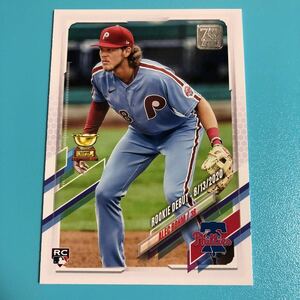 Alec Bohm 2021 Topps Update RC Rookie Debut #US250 Phillies