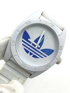 【電池切れ】Adidas　アディダス　ADH2704　クォーツ腕時計　ユニセックス　ホワイト