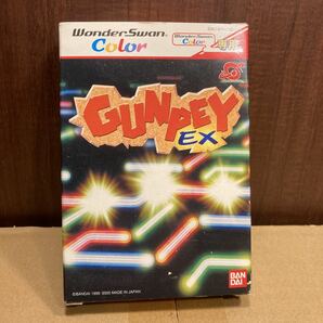 ワンダースワンカラー グンペイEX 箱説はがきあり Wonderswan Color Gunpeyの画像1