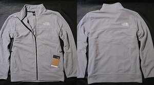 本物正規◆ノースフェイス◆フリースジャケット ビッグロゴ ANCHOR FZ JKT■MELD GREY■L■新品■アメリカ限定/A91