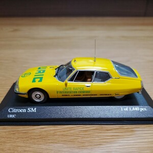 1/43 ミニチャンプス MINICHAMPS ミニカー/Citroen SM 1970 URIC/シトロエン