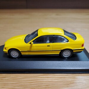 1/43 ミニチャンプス MINICHAMPS ミニカー/BMW 3-series Coupe Yellow/ビーエムダブリュー 3シリーズ イエロー