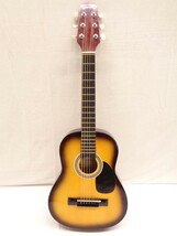 10A022 ミニギター　セピアクルー　Sepia Crue W-50/TS？ ミニアコースティックギター 中古現状品_画像1