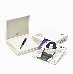 モンブラン MONTBLANC ミューズ エリザベス・テイラー スペシャルエディション ボールペン 限定品 