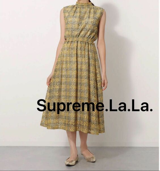 Supreme.La.La. ワンピース　チェック