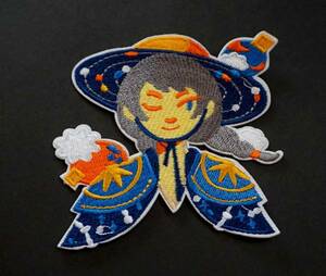 宇宙帽子美少女美少年 ■新品未使用■ 惑星少年 宇宙 UFO ■刺繍ワッペン■サバゲー ミリタリー ファッション■洋服・衣類・衣服DIY