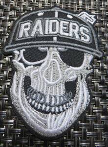  hat skeleton RD* ultra elegant NFLlas Vegas * Raider sLas Vegas Raidersgaikotsu supporter z embroidery badge # America american football * military 