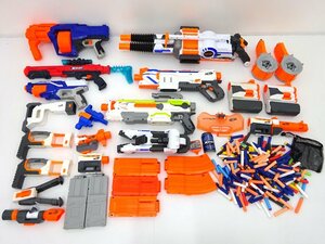 ★ジャンク★NERF HASBRO 銃型 玩具 まとめ売り 傷み汚れ 現状渡し パーツ 部品取り (ナーフ/ハズブロ) ★【TY738】