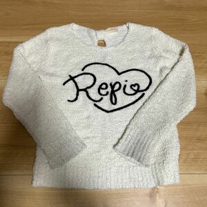 repipi armario レピピアルマリオ☆ニット　白　長袖　セーター　子供服　子ども服　女の子　150 160