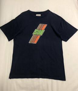 XL●90s~ USA製 SUB CULTURE Tシャツ ネイビー ビンテージ オールド スケートボード ストリート 80s 90's FUCT アメリカ製 OLD SKATE