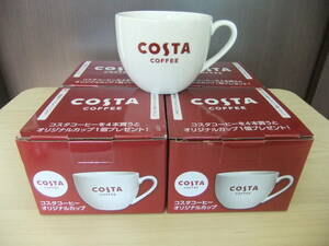 【送料無料】*非売品*コカ・コーラ コスタコーヒー オリジナルカップ 4個セット♪COSTA COFFEE コーヒーカップ