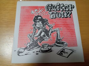 GUITAR WOLF / somethin else / red rocabilly　ギターウルフ　７インチレコード　ガレージ　パンク　ロカビリー 　PUNK garage 