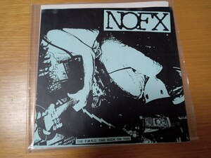 NOFX / THE P.M.R.C CAN SUCK ON THIS　７インチレコード ノーエフエックス　７インチレコード　PUNK　パンク
