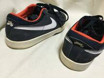 C2343　NIKE　ブラック＆レッド　スニーカー　２３㎝_画像5