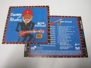 Sonny Rhodes - Blue Diamond ペーパーアートのみ CD欠品