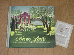 SP record /12inch*gorushu man / tea ikof ski [ swan. lake ](5 sheets set )/ manual attaching /JAS-129