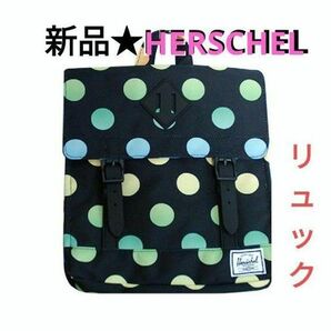 新品★HERSCHEL★Survey kidsリュック/BlackRainbow