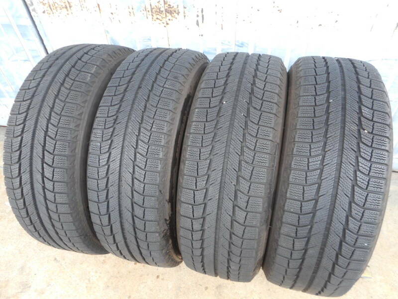 225/65R17 225/65-17 ミシュラン MICHELIN LATITUDE X-ICE XI2 2015年製 スタッドレスタイヤ 8分山 4本セット