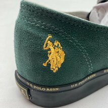 【北海道・沖縄以外送料無料】【新品】US.POLO ASSN　レディースシューズ　ファスナー付き　24.5cm 　GR★0666_画像5