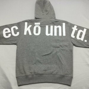 【送料無料】【新品】ecko unltd. メンズ裏起毛パーカートレーナー　　M　　 モクグレー★23304