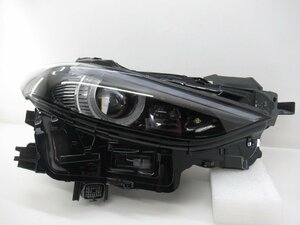 《即決あり》 MAZDA3 マツダ3 BPFP 純正 右 ヘッドライト LED 【 KOITO 100-651BG 】(M089015)