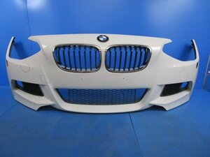 BMW 1シリーズ Mスポーツ F20 前期 純正 フロントバンパー グリル付き ホワイトソリッド 【 5111 804 8965 】 (M088638)