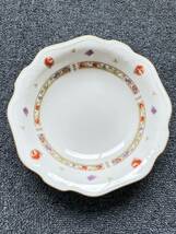 H2015a NORITAKE ノリタケ CONTEMPORARY バラ ブドウ柄 大皿27cm 取皿19cm 小皿14cm 6枚 セット 長期保管品 箱無し _画像5