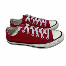 AM687 CONVERSE コンバース アスレチックシューズ スニーカー US5.5 24.5cm レッド キャンバス_画像3