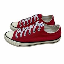 AM687 CONVERSE コンバース アスレチックシューズ スニーカー US5.5 24.5cm レッド キャンバス_画像2