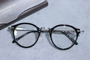 新品未使用 限定 OLIVER PEOPLES (オリバーピープルズ) OP-505 雅 眼鏡 メガネ / BKP / ブラック / 日本製