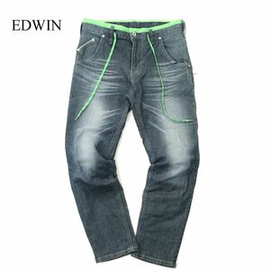 EDWIN エドウィン ER737C ジャージーズ★ USED加工 イージー ストレッチ デニム パンツ ジーンズ Sz.S　メンズ　A3B04756_A#R