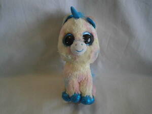  large eyes . lovely! Ty Unicorn. soft toy Blitz