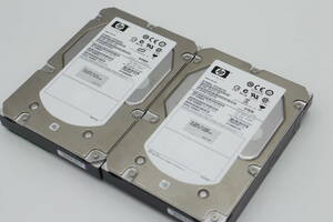 [M-TN 2] HDD SAS 300GB 15K 6GQT ST3300657SS/ 450GB 15KSAS ST3450856SS 2 piece set 