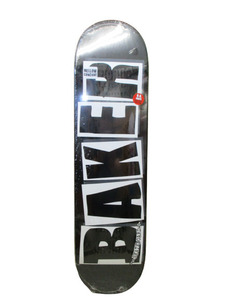 新品☆即決 BAKER ベイカー 定番のBRAND LOGO ブランドロゴ デッキ 黒 SIZE:8.0x31.50.shake junt シェイクジャント 