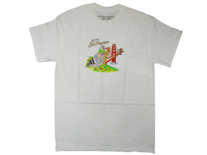 新品☆即決 ANTIHERO アンタイヒーロー POROUS WALKER ポーラスウォーカー PIGEON VISION Tシャツ 白 SIZE:L.スラッシャー spitfire 