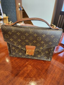 リペア要 モンソー LOUIS VUITTON セカンドバッグ m51185