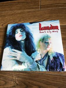 新品未開封　London don't cry wolf MOTLEY CRUE W.A.S.P CINDERELLA GUNS N' ROSES ロンドン　LA metal