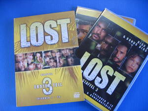 DVD■特価処分■視聴確認済■Lost - Dritte Staffel, Erster Teil (４枚組) /世界的メガヒットシリーズ『LOST』■No.2184