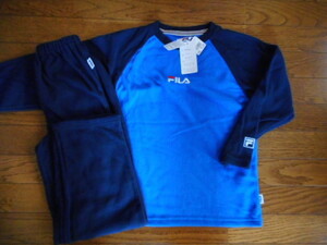 * new goods FILA long sleeve pyjamas 140( fleece ) *