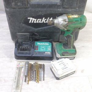 ◆makita マキタ 充電式インパクトドライバ M697D 14.4V バッテリー 充電器付き 電動工具◆