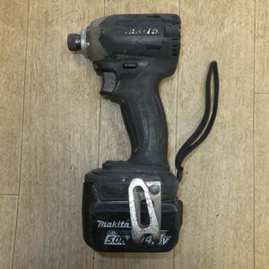 [送料無料]ジャンク★マキタ makita 充電式インパクトドライバ TD137D　バッテリ BL1450　セット★