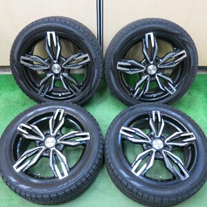 [送料無料]バリ溝！9分★ボルボ プジョー 等 225/45R17 EUROBAHN SPORTECHNIC スタッドレス ピレリ PCD108/5H★3031809ヒス