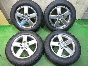 [送料無料]バリ溝！18年！ほぼ10分★トヨタ 60系 ヴォクシー 純正 195/65R15 スタッドレス ice FRONTAGE PCD114.3/5H★2111804Hス