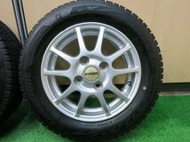 [送料無料]バリ溝！19年！8.5分★スタッドレス 155/65R13 ブリヂストン ブリザック VRX2 M SPIRITS 13インチ PCD100/4H★2120607ヒス_画像2