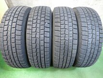 [送料無料]バリ溝！19年！ほぼ10分★スタッドレス 185/70R14 ダンロップ ウインターマックス WM01 Fang ファング PCD100/4H★3012014Hス_画像10