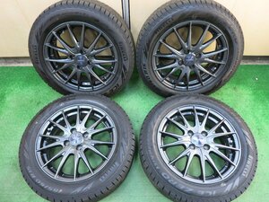 [送料無料]バリ溝！22年！ほぼ10分★スタッドレス 185/60R15 ピレリ アイスゼロ アシンメトリコ VELVA SPORTZ PCD100/4H★3022803ヒス