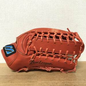 美品◆イチロー型◆MIZUNO Buw League WARRIGA 一般軟式 外野手用 グラブ グローブ 右投げ ミズノ ビューリーグ 