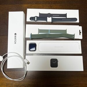 フルセットアップルウォッチ　APPLE WATCH SE 第一世代　44インチ スペースグレイ 付属品