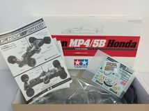 【未組立品】タミヤ 1/10 RC限定シリーズ マクラーレン MP4/5B Honda (F104Wシャーシ) 　アイルトン・セナ　梱100_画像2